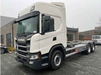 Transportjer kontejnerësh/ Kamion me karroceri të çmontueshme SCANIA G 500