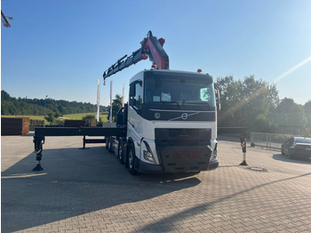 Kamion me karroceri të hapur, Kamion me vinç i ri Volvo FH 500 8x2 Kran F710 RA2.26: foto 2