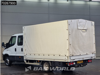 Kamioncine me karroceri Iveco Daily 50C18 3.0L Automaat Dubbel Cabine Open laadbak Huif Navi Airco Cruise Trekhaak Pritsche 15m3 Airco Dubbel cabine Trekhaak Cruise: foto 3