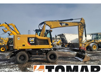 Ekskavator me goma CATERPILLAR M314F