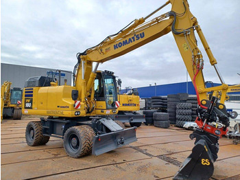 Ekskavator me goma KOMATSU PW180
