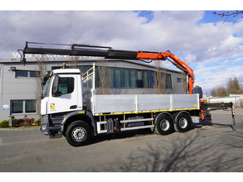 Autovinç MERCEDES-BENZ AROCS 2636 Flatbed / HDS FASSI F175 7.7 T / 150,000 km: foto 4