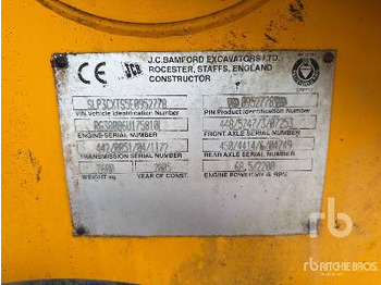 Fadromë me shkarkim nga prapa JCB 3CX Chargeuse Pelleteuse: foto 5