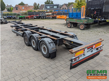 Transportjer kontejnerësh/ Gjysmë rimorkio me karroceri të çmontueshme CIMC CIMC Silvergreen SC03 3-Assen SAF LiftAxle - DiscBrakes - 1x 20FT 2x 20FT 30FT 40FT - 5250KG (O1988): foto 5