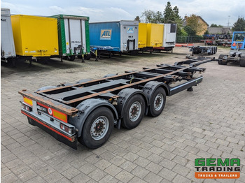 Transportjer kontejnerësh/ Gjysmë rimorkio me karroceri të çmontueshme CIMC CIMC Silvergreen SC03 3-Assen SAF LiftAxle - DiscBrakes - 1x 20FT 2x 20FT 30FT 40FT - 5250KG (O1988): foto 4