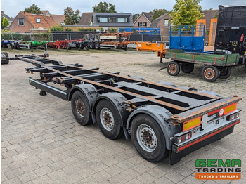 Transportjer kontejnerësh/ Gjysmë rimorkio me karroceri të çmontueshme CIMC CIMC Silvergreen SC03 3-Assen SAF LiftAxle - DiscBrakes - 1x 20FT 2x 20FT 30FT 40FT - 5250KG (O1988): foto 3