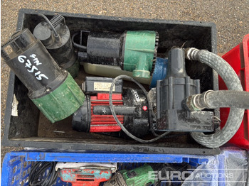 Pajisje ndërtimi Pallet of Various Power Tools, Compressors, Safety Sandals: foto 3