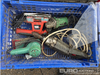 Pajisje ndërtimi Pallet of Various Power Tools, Compressors, Safety Sandals: foto 2