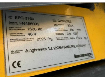 Pirun elektrik JUNGHEINRICH EFG 316