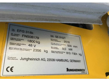 Pirun elektrik JUNGHEINRICH EFG 316