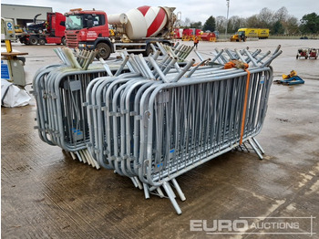 Pajisje ndërtimi Bundle of Metal Pedestrian Safety Barriers (2 of): foto 3