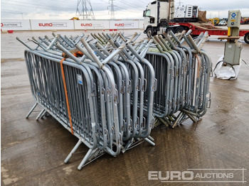 Pajisje ndërtimi Bundle of Metal Pedestrian Safety Barriers (2 of): foto 5