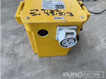 Pajisje ndërtimi Elite 5Kva 110 Volt Transformer: foto 4