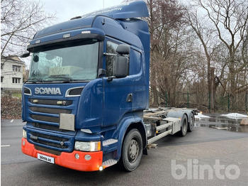 Transportjer kontejnerësh/ Kamion me karroceri të çmontueshme SCANIA R 520