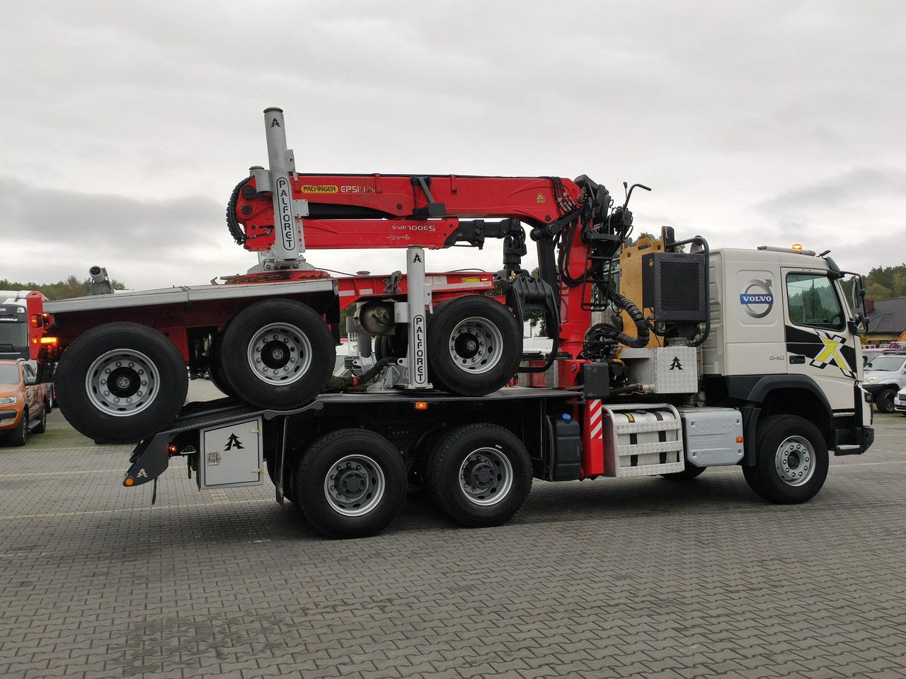 Kamion për transport druri Volvo FMX 540 6x4 RETARDER PALFORET EPSILON S300L Do Drewna: foto 9