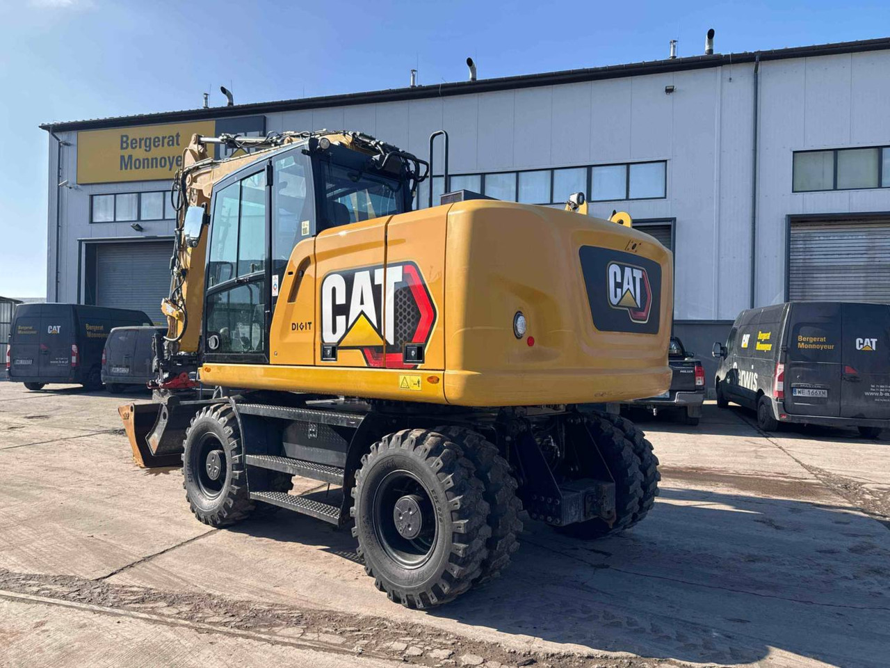 Ekskavator me goma CAT M314F: foto 14