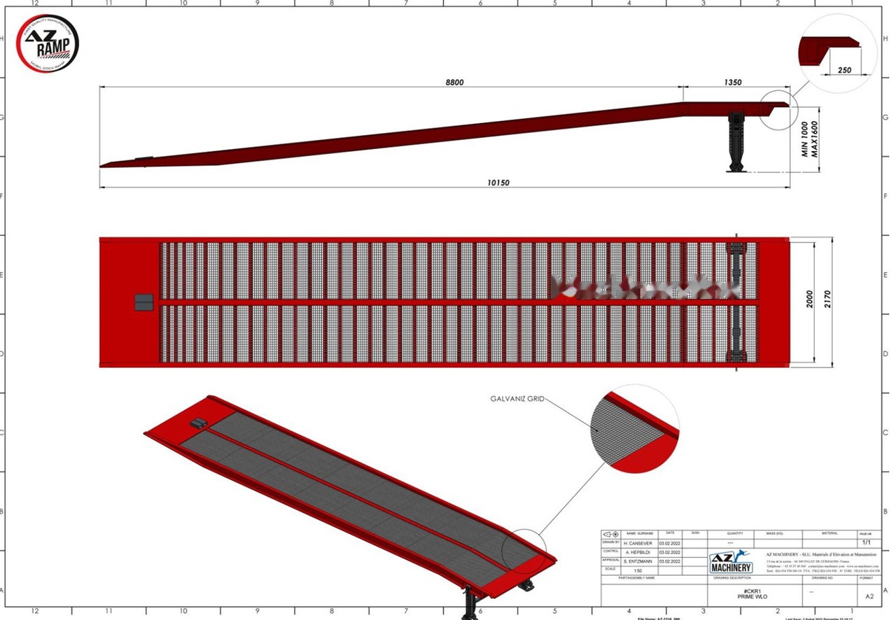 Rampa e ngarkimit i ri AZ RAMP PRIME WLO +8: foto 16