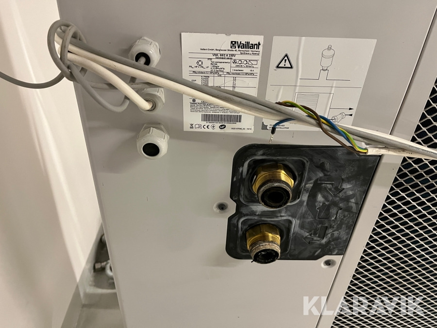 Pajisje ndërtimi Varmepumpe luft til vand VAILLANT VWL 55/2 A 230 V: foto 7