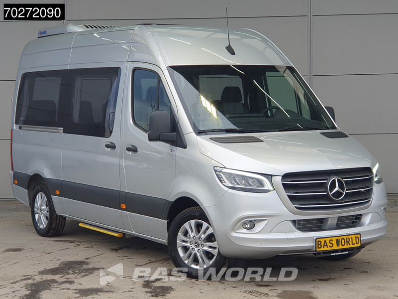 Minibus, Furgon pasagjerësh i ri Mercedes-Benz Sprinter 319 CDI Automaat VIP Personenvervoer Taxi TV Webasto klima Kombi Tourer Navi LED Airco Dubbel cabine Cruise control: foto 8