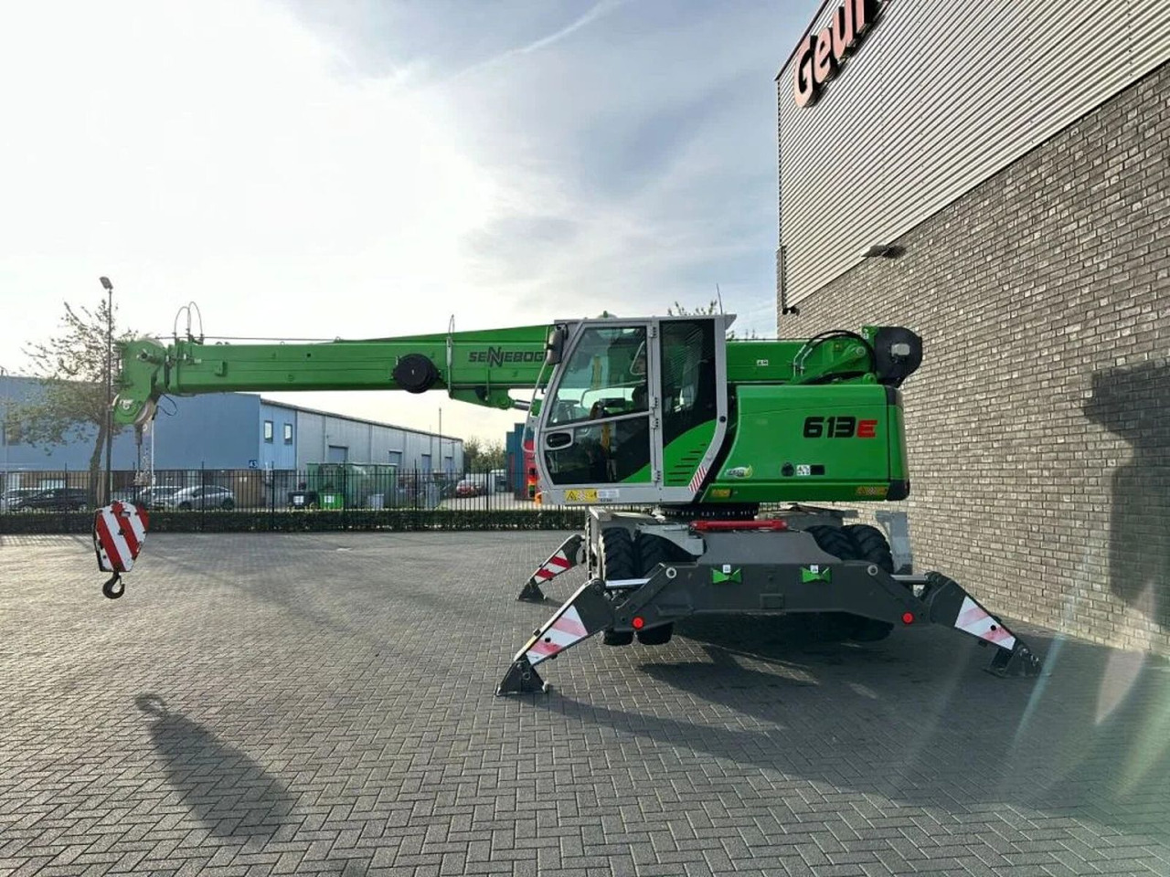 Ekskavator për mbetje i ri Sennebogen 613E TELESCOPIC CRANE + JIB KRAAN/KRAN/CRANE/GRU: foto 14