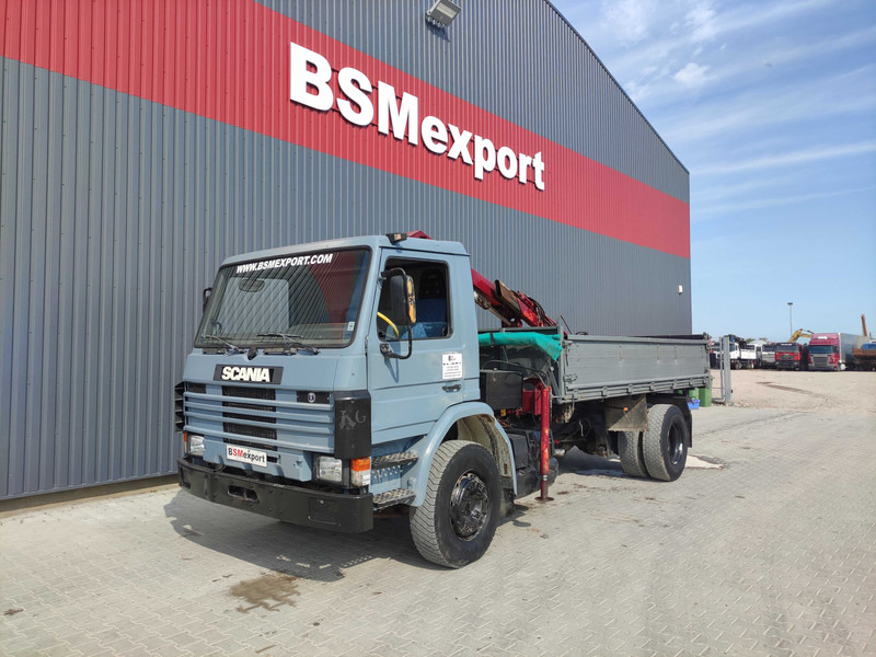 Kamion vetëshkarkues, Kamion me vinç Scania 113.320 dump truck: foto 7