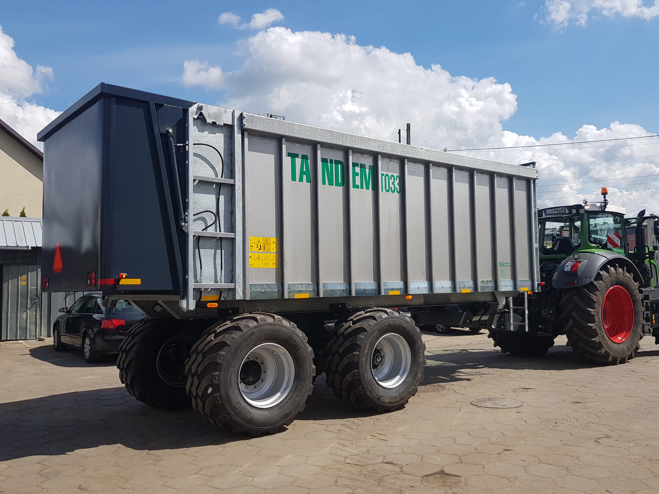 Shpërndarës plehu i ri Auto-Agro Mistreuer / Manure spreader / Epandeur à fumier / Rimorchio spandiconcime / Abonadora / Разбрасыватель органических удобрений / Rozrzutnik obornika Tandem N268: foto 21