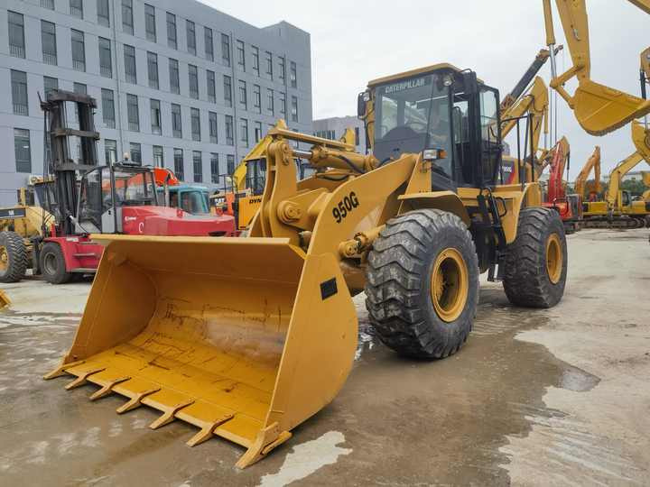 Fadrom me goma CAT950G second hand Loader Excavator used Caterpillar CAT950B CAT950C CAT950E CAT950F CAT950G wheel loader for sale: foto 6