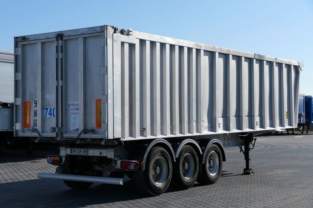 Gjysmë rimorkio me tendë Benalu TIPPER 45 M3/WHOLE ALUMINIUM/5700 KG/FLAP-DOORS: foto 8