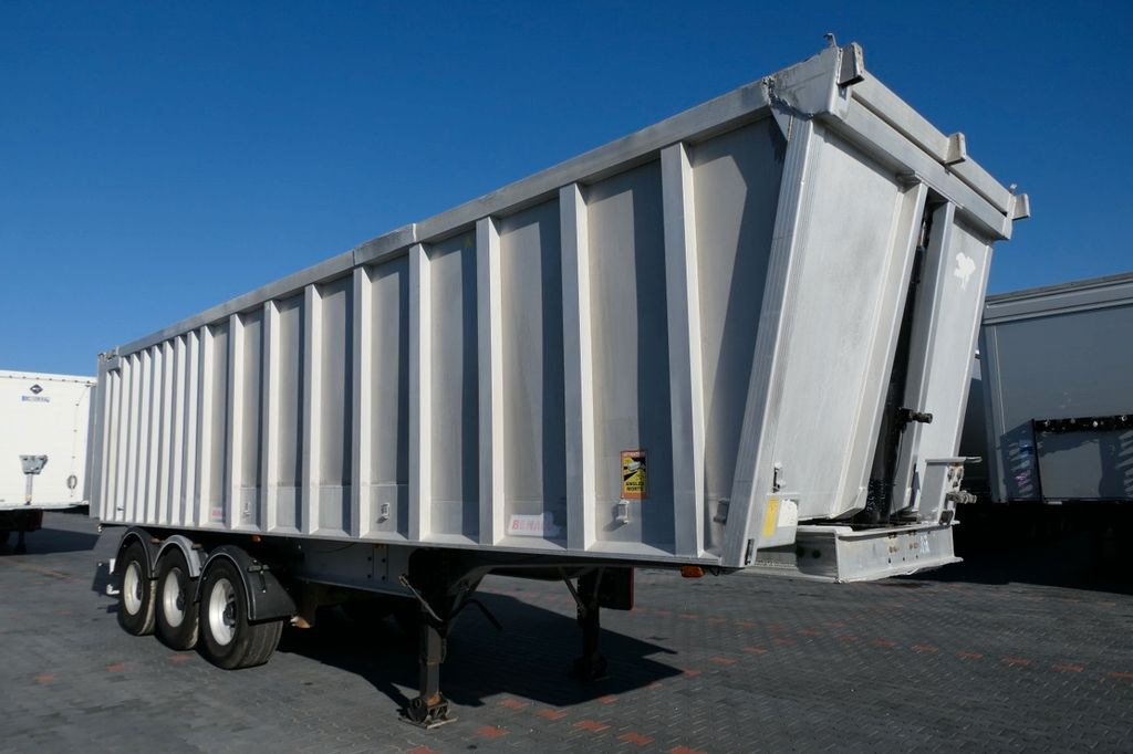 Gjysmë rimorkio me tendë Benalu TIPPER 45 M3/WHOLE ALUMINIUM/5700 KG/FLAP-DOORS: foto 9