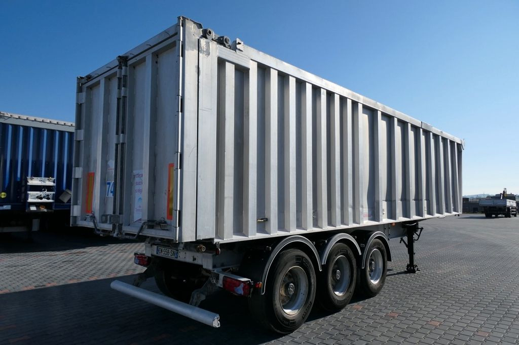 Gjysmë rimorkio me tendë Benalu TIPPER 45 M3/WHOLE ALUMINIUM/5700 KG/FLAP-DOORS: foto 7