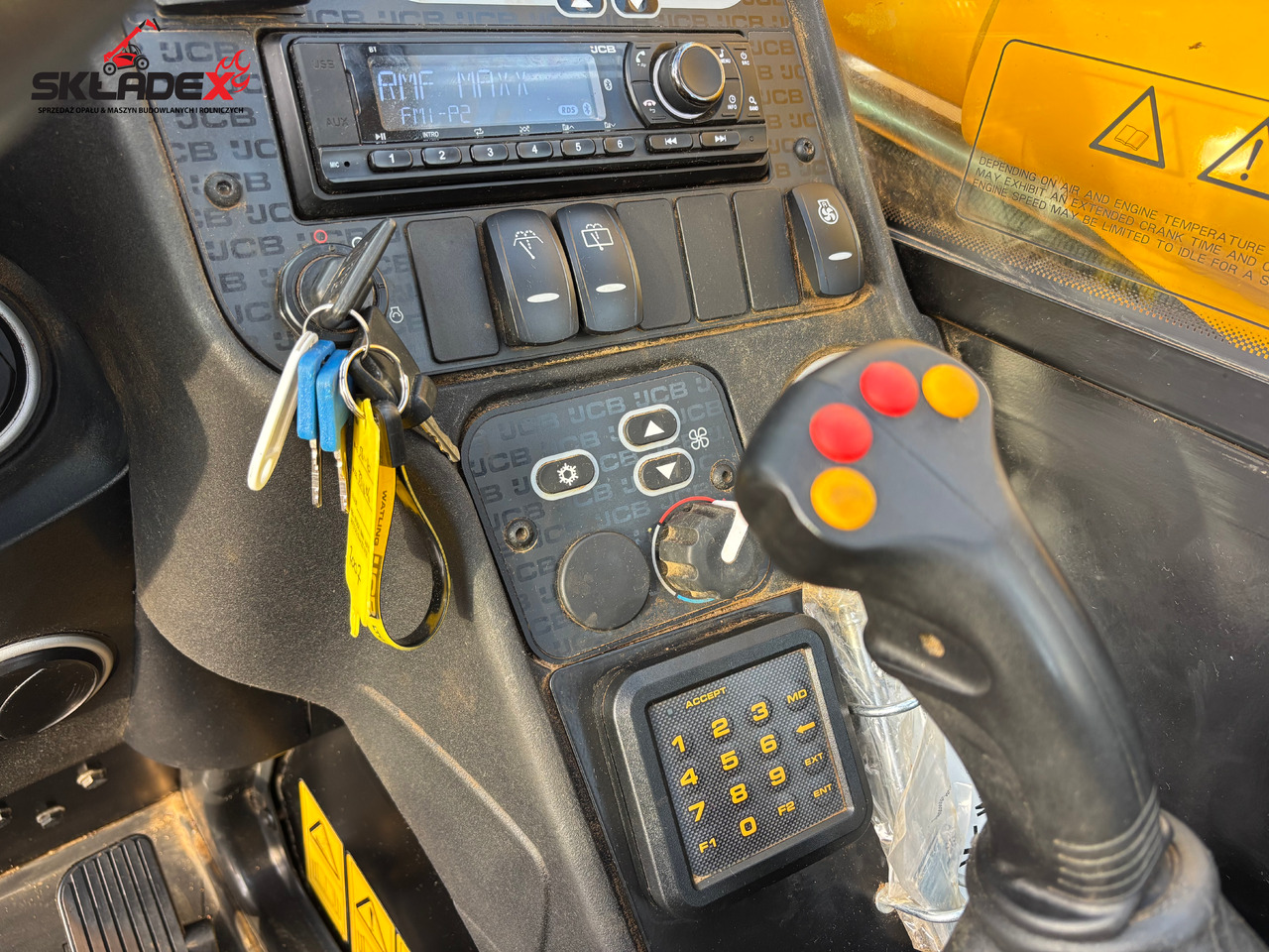 Ekskavator teleskopik JCB 541-70 Stage V 541-70 Stage V | NOWA | 115 MTH | 2023 | 110 koni | KLIMA | Joystick | Ładowarka Telskopowa |: foto 15