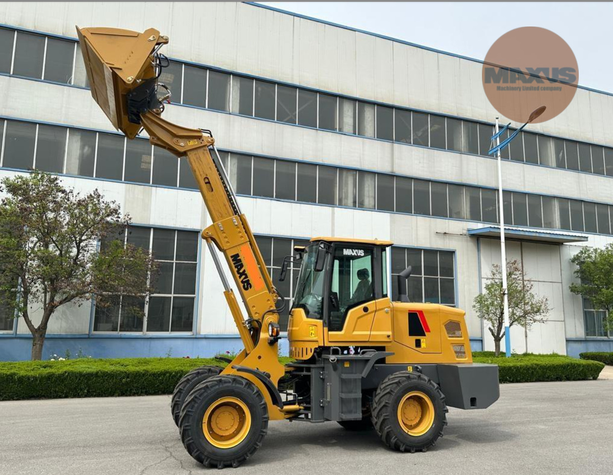 Fadrom me goma i ri Maxus Maxus Wheel Loader 5m: foto 9