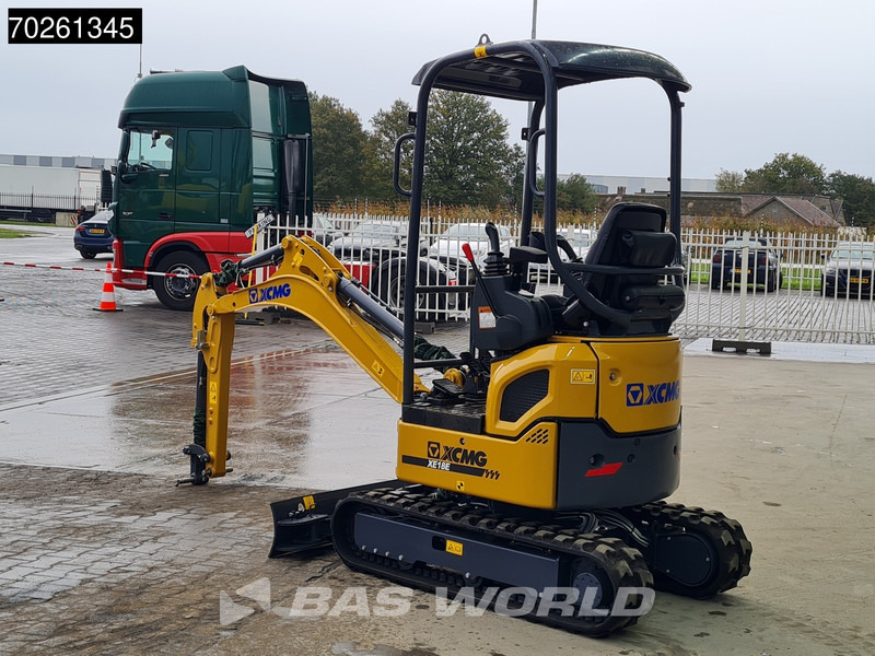 Miniekskavator i ri XCMG XE18 E 2 YEARS FACTORY WARRANTY - KUBOTA ENGINE: foto 6