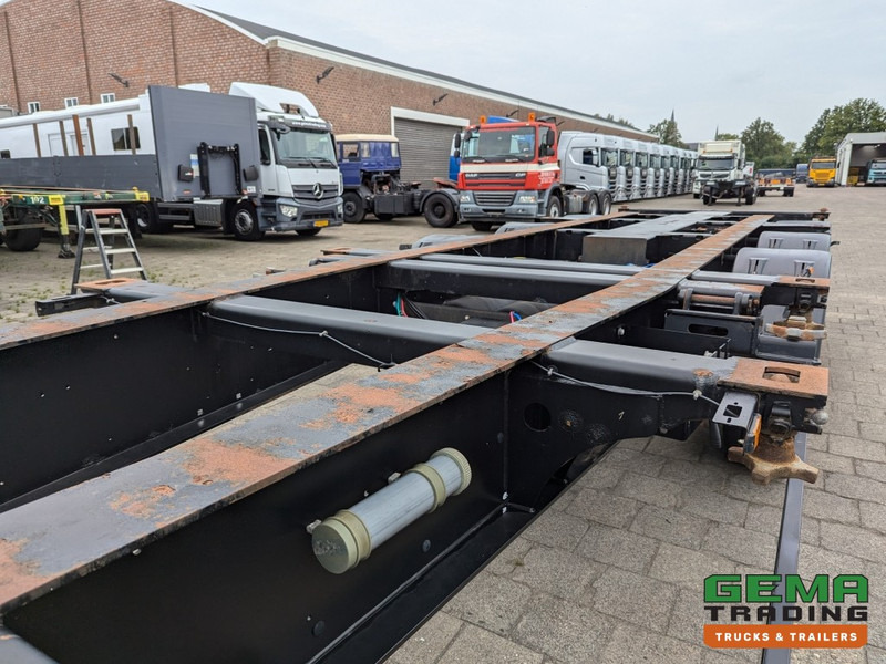 Transportjer kontejnerësh/ Gjysmë rimorkio me karroceri të çmontueshme CIMC CIMC Silvergreen SC03 3-Assen SAF LiftAxle - DiscBrakes - 1x 20FT 2x 20FT 30FT 40FT - 5250KG (O1988): foto 15