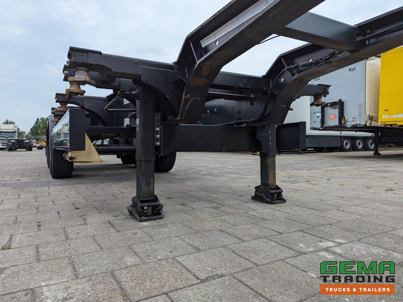 Transportjer kontejnerësh/ Gjysmë rimorkio me karroceri të çmontueshme CIMC CIMC Silvergreen SC03 3-Assen SAF LiftAxle - DiscBrakes - 1x 20FT 2x 20FT 30FT 40FT - 5250KG (O1988): foto 12