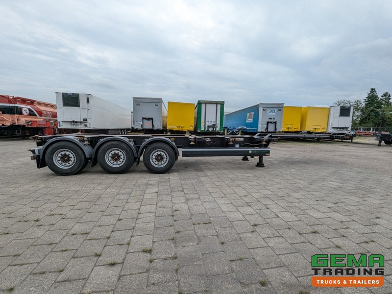 Transportjer kontejnerësh/ Gjysmë rimorkio me karroceri të çmontueshme CIMC CIMC Silvergreen SC03 3-Assen SAF LiftAxle - DiscBrakes - 1x 20FT 2x 20FT 30FT 40FT - 5250KG (O1988): foto 10