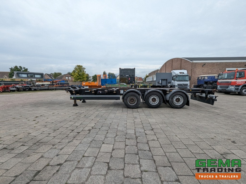 Transportjer kontejnerësh/ Gjysmë rimorkio me karroceri të çmontueshme CIMC CIMC Silvergreen SC03 3-Assen SAF LiftAxle - DiscBrakes - 1x 20FT 2x 20FT 30FT 40FT - 5250KG (O1988): foto 11