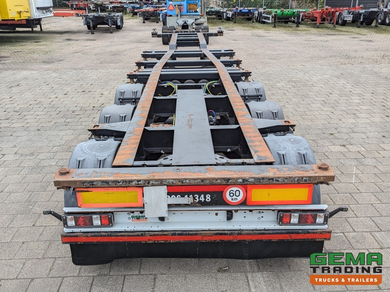 Transportjer kontejnerësh/ Gjysmë rimorkio me karroceri të çmontueshme CIMC CIMC Silvergreen SC03 3-Assen SAF LiftAxle - DiscBrakes - 1x 20FT 2x 20FT 30FT 40FT - 5250KG (O1988): foto 6