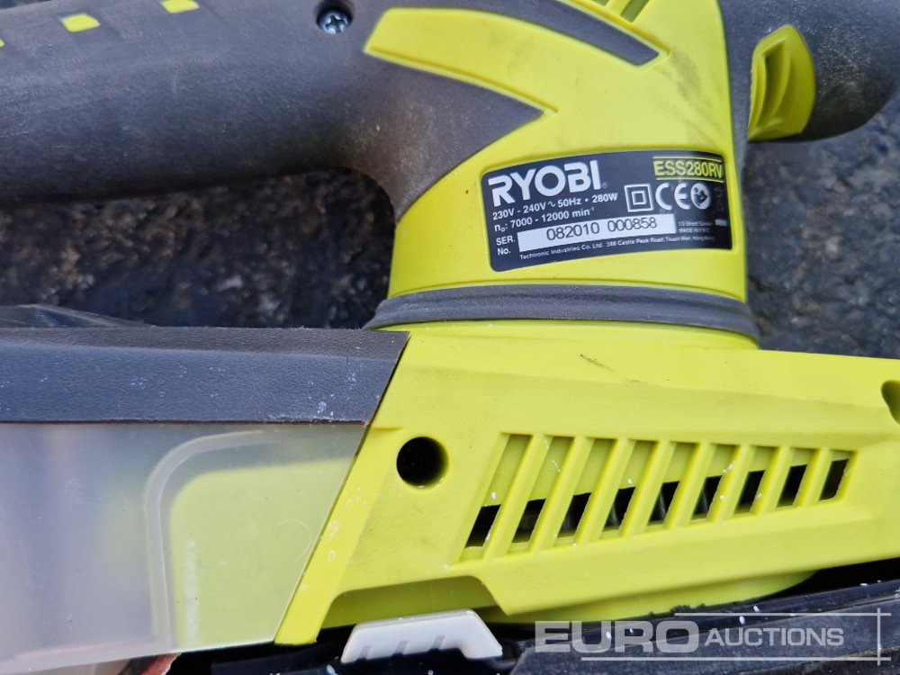 Pajisje ndërtimi Einhell Eibhell Sander 230Volt 100W, Ryobi Sander 230Volt 280W / Lijadora Eléctrica: foto 8