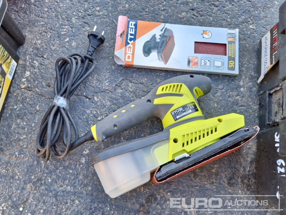 Pajisje ndërtimi Einhell Eibhell Sander 230Volt 100W, Ryobi Sander 230Volt 280W / Lijadora Eléctrica: foto 7