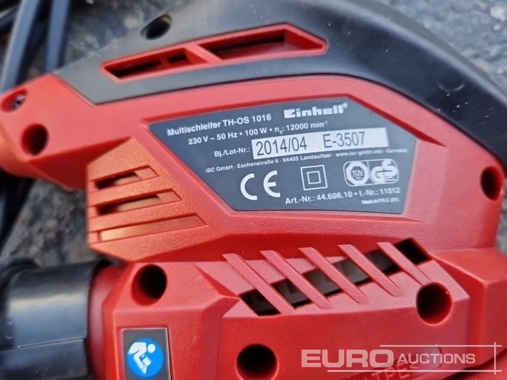 Pajisje ndërtimi Einhell Eibhell Sander 230Volt 100W, Ryobi Sander 230Volt 280W / Lijadora Eléctrica: foto 6