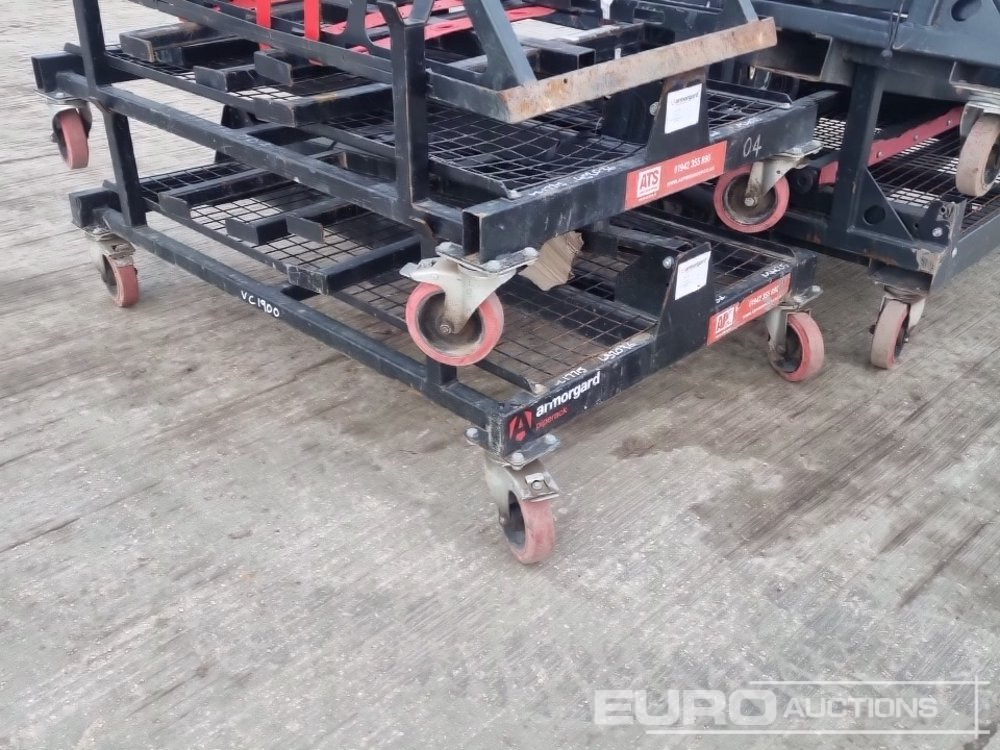 Pajisje ndërtimi Armorgard Wheeled Pipe Racking (4 of), Spool Cart (2 of),: foto 11