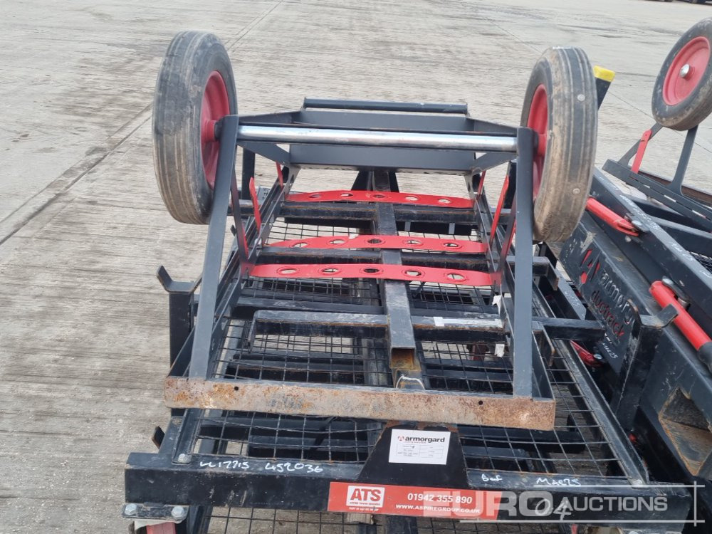 Pajisje ndërtimi Armorgard Wheeled Pipe Racking (4 of), Spool Cart (2 of),: foto 15