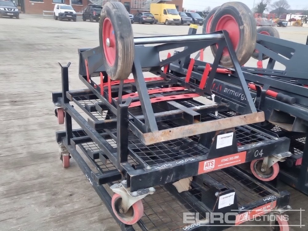 Pajisje ndërtimi Armorgard Wheeled Pipe Racking (4 of), Spool Cart (2 of),: foto 13