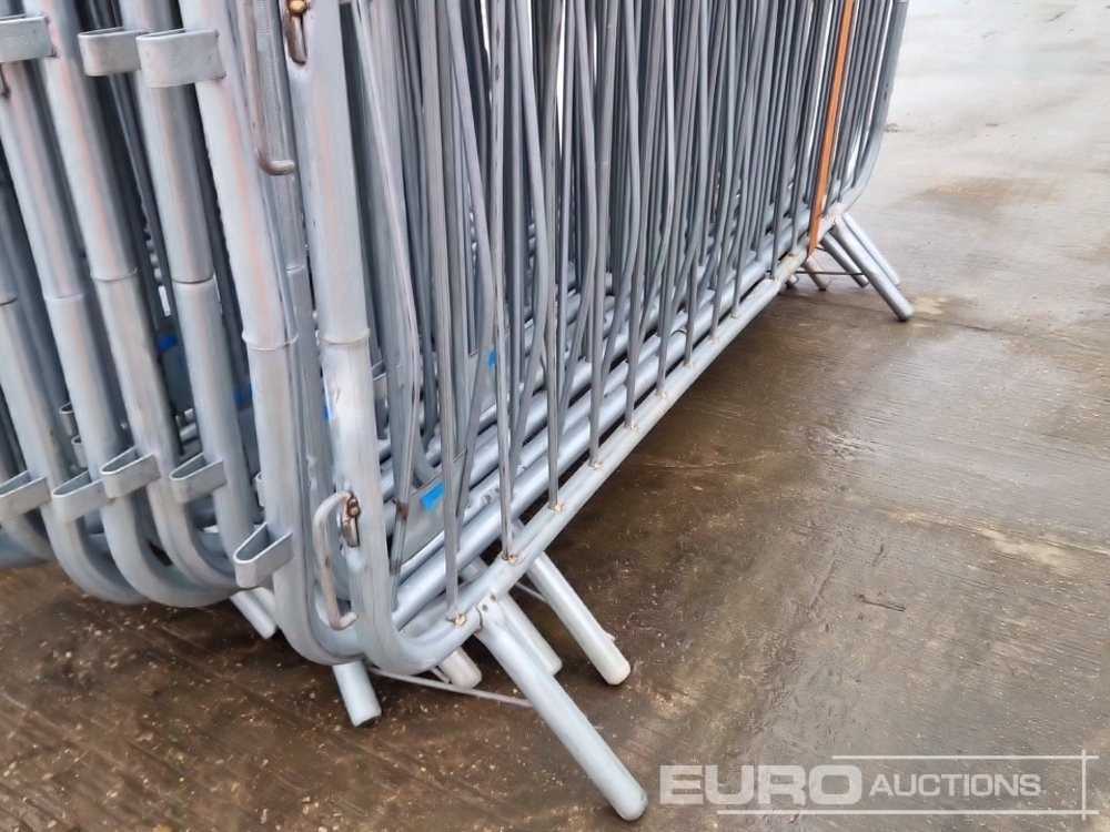 Pajisje ndërtimi Bundle of Metal Pedestrian Safety Barriers (2 of): foto 13