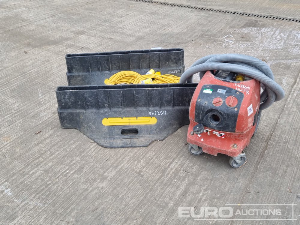 Pajisje ndërtimi Hilti 110Volt Vacuum Cleaner, 110Volt Extension Cables, Fencing Feet: foto 8