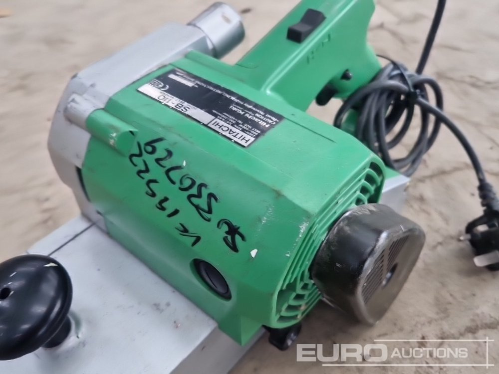 Pajisje ndërtimi Hitachi SB-10 240 Volt Belt Sander: foto 10